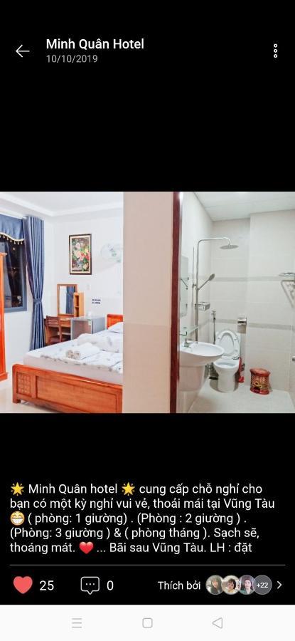 Minh Quan Hotel Vung Tau Zewnętrze zdjęcie